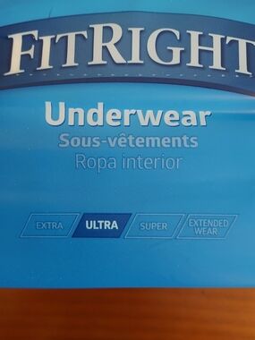 Unisex Fit Right Underware Size M